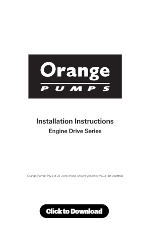 Installation Guide - Engine Drive Series